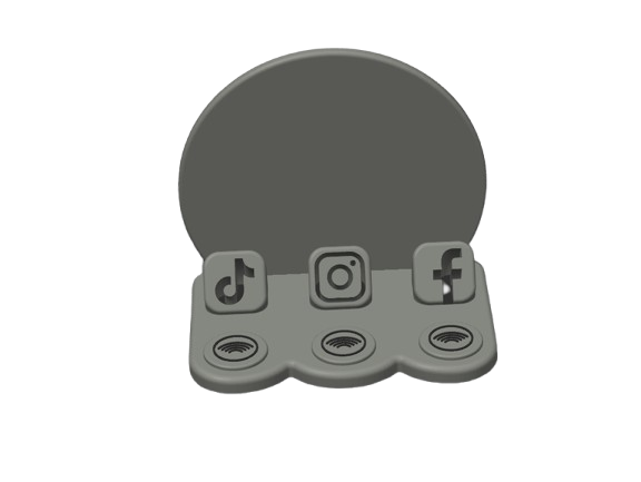 Custom Branded 3-in-1 NFC Stand