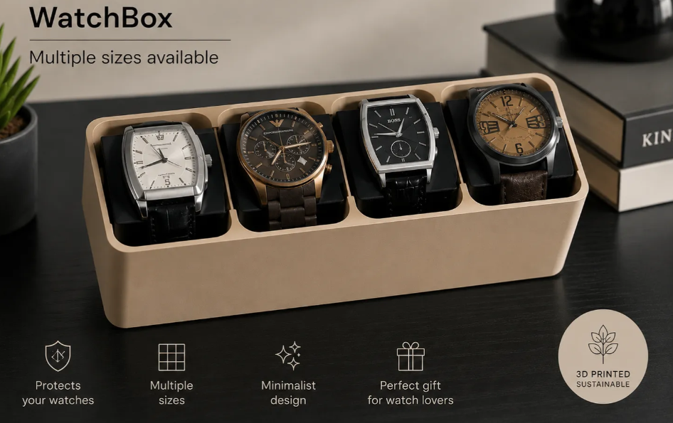 Modular Watch Storage Box