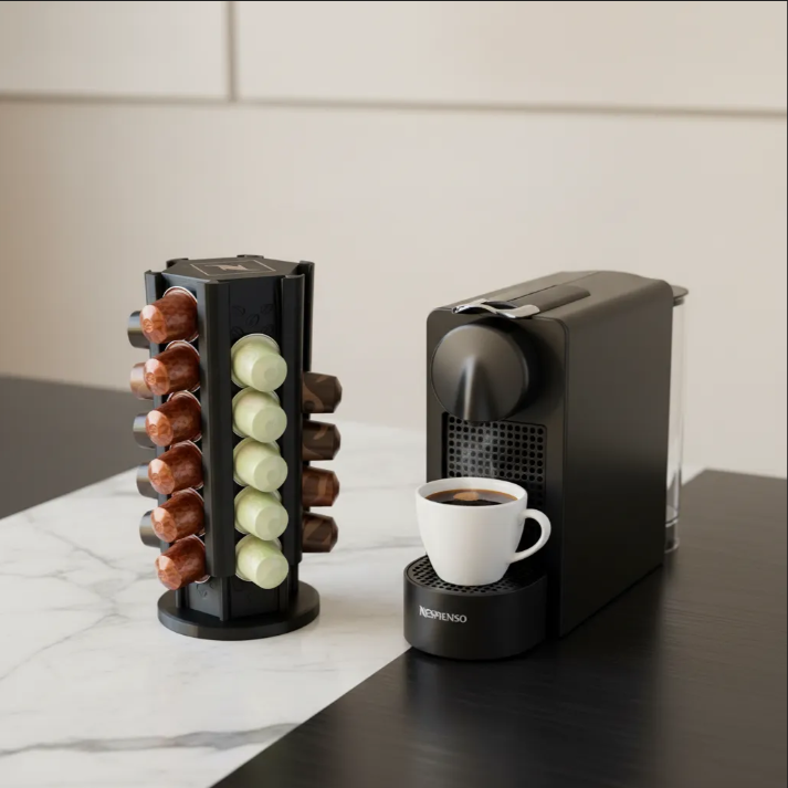 Rotating Coffee Pod Dispenser