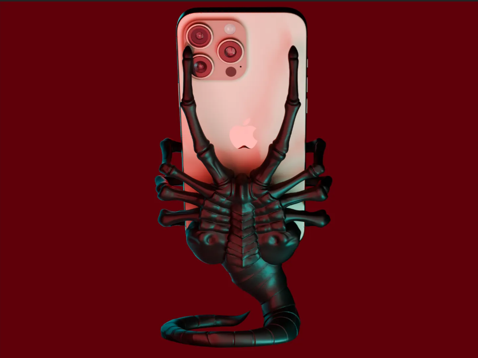 Alien Facehugger Phone Stand