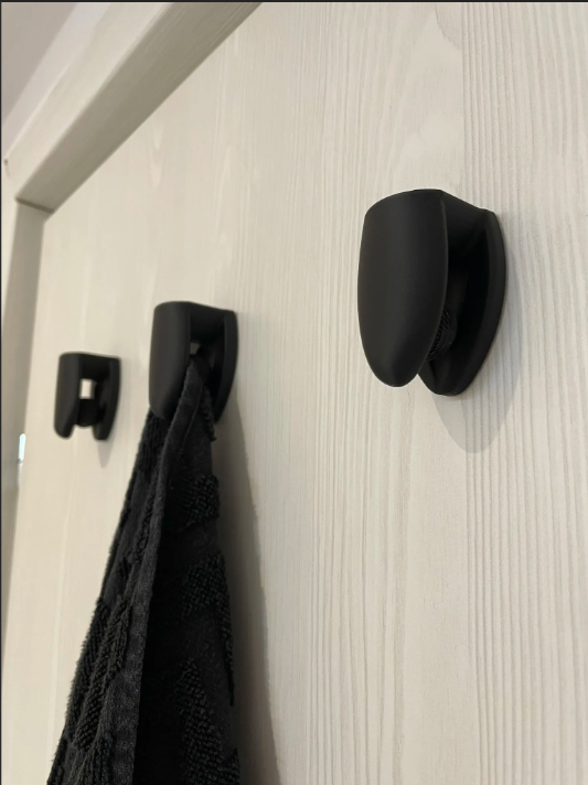 Self-Gripping Towel Hook