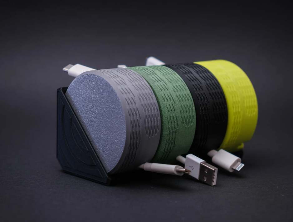 Cable Winder with Custom Stand