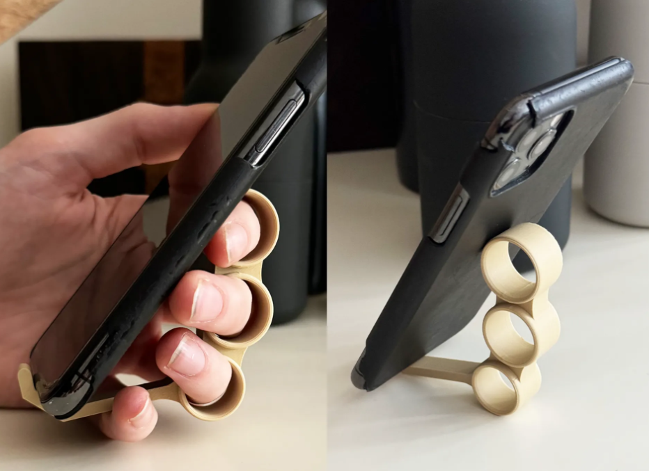 Ergonomic Phone Grip & Stand