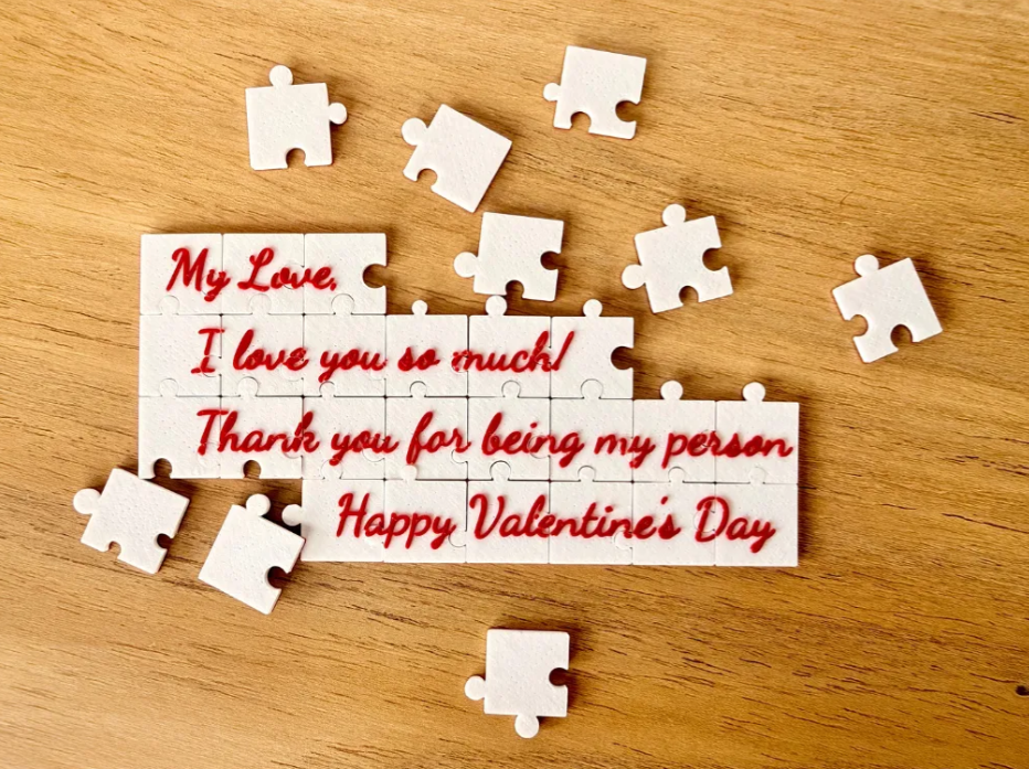 32 Piece Custom Message Jigsaw Puzzle